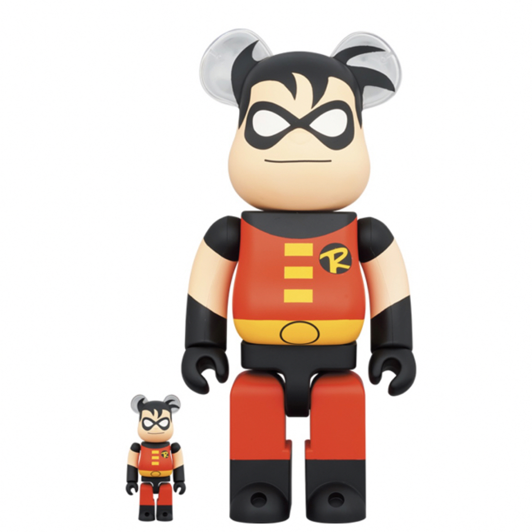 その他 MEDICOM TOY - BE@RBRICK ROBIN THE NEW BATMAN 100%&400%