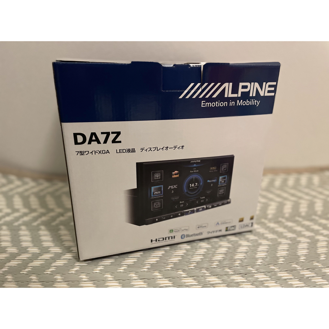 【新品未使用】ALPINE DA7Z ディスプレイオーディオ