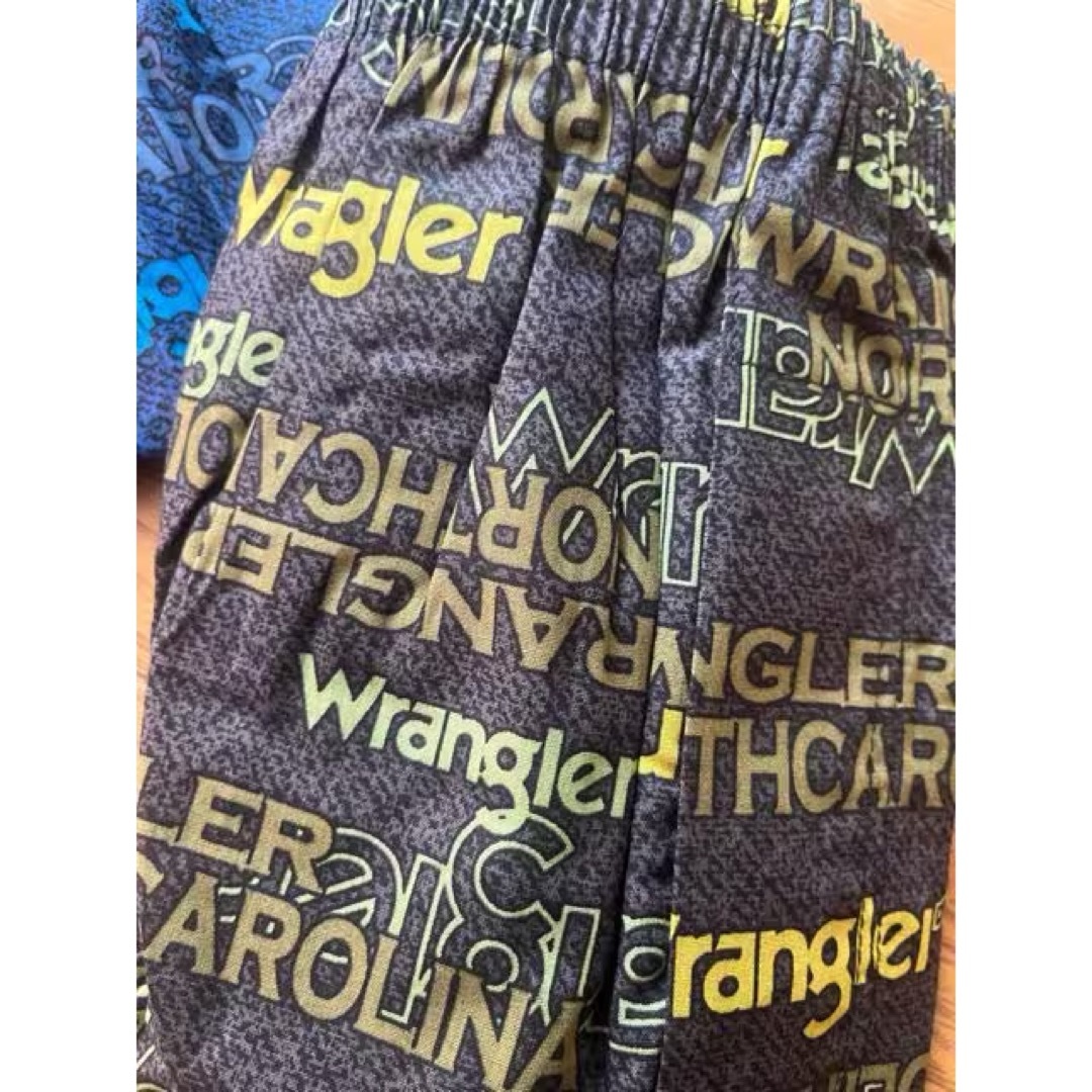 Wrangler(ラングラー)のLLサイズ！２枚組ブランド品Wrangler渋い！前開きありボタン付きトランクス メンズのアンダーウェア(トランクス)の商品写真