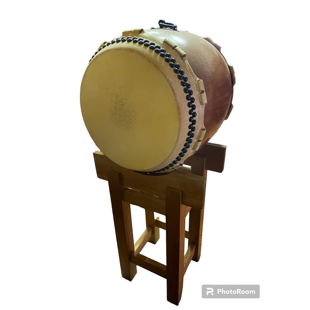 和太鼓　1.5寸　欅　和太鼓　音綺麗　長胴太鼓 楽器の和楽器(和太鼓)の商品写真