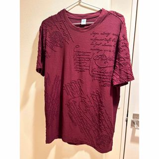 Berluti - BERLUTI カリグラフィー Tシャツ ボルドー サイズMの通販 by ...