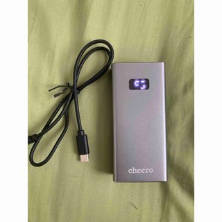 cheero Power Plus 5 10000mAh モバイルバッテリー(バッテリー/充電器)