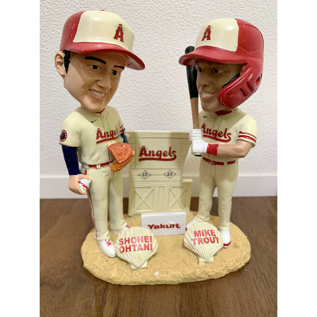 大谷翔平選手 マイクトラウト選手 bobblehead バブルヘッド 大谷翔平選手 マイクトラウト選手 bobblehead バブルヘッド