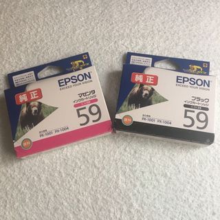 EPSON インク59  ブラック　マゼンタ(オフィス用品一般)