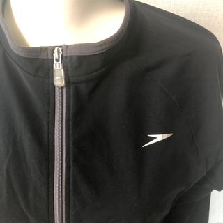 スピード(SPEEDO)の値下げウェアー　speedo   黒　L L(スウェット)