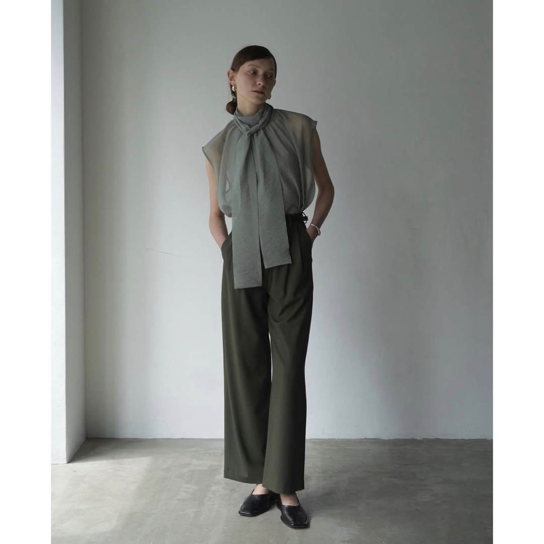 クラネ CLANE BASIC TUCK PANTS/ベーシックタックパンツ