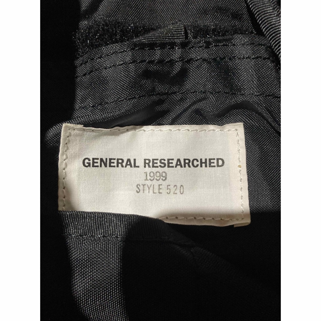 General Research(ジェネラルリサーチ)のgeneral research トートバッグ　黒 メンズのバッグ(トートバッグ)の商品写真