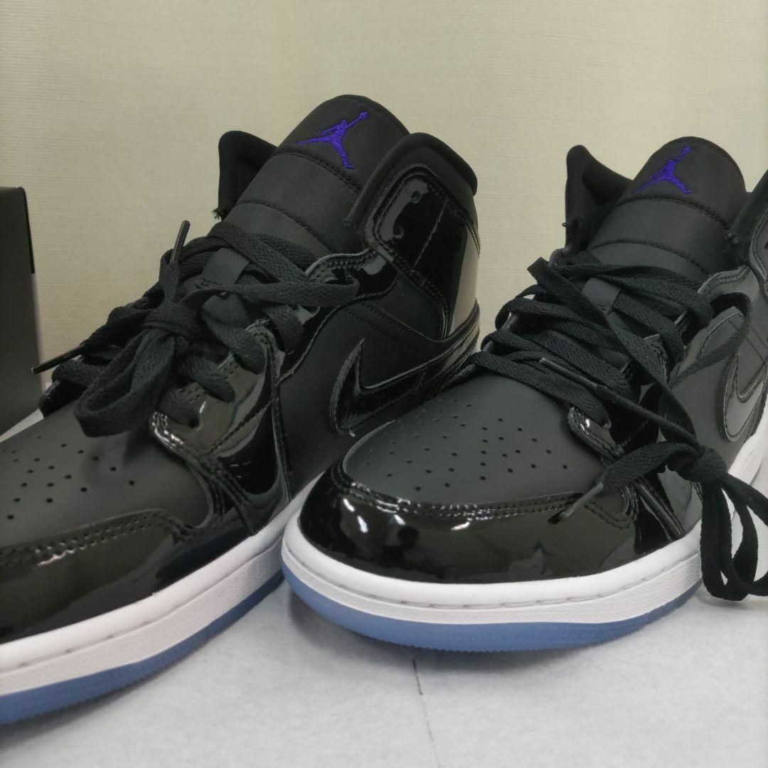 Jordan Brand（NIKE）(ジョーダン)のナイキ　DV1308　エアジョーダン 1 ミッド "スペースジャム　ブラック メンズの靴/シューズ(スニーカー)の商品写真