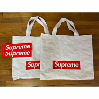 シュプリーム(Supreme)のsupreme ショッパー　ステッカー(ショップ袋)