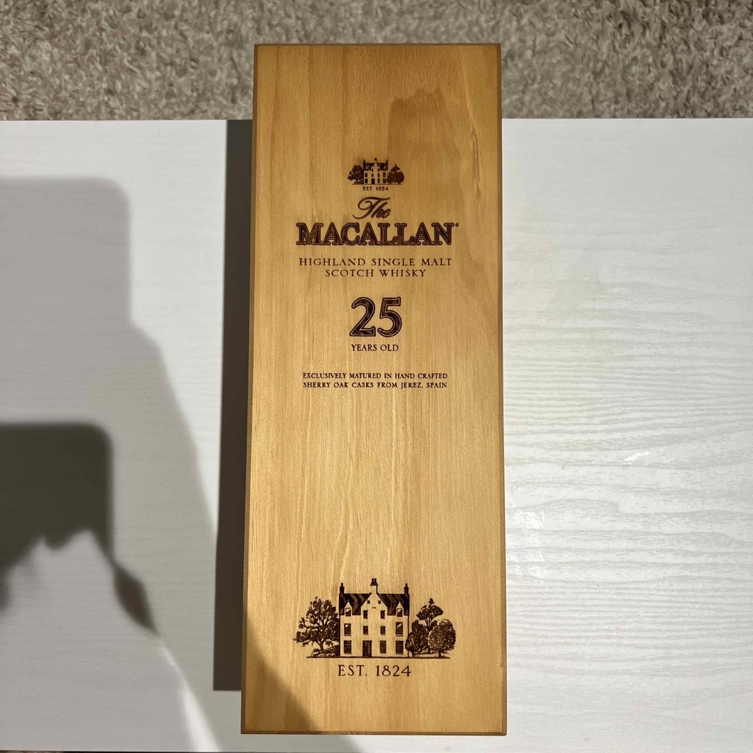 マッカラン25年 空き箱 木箱 - その他