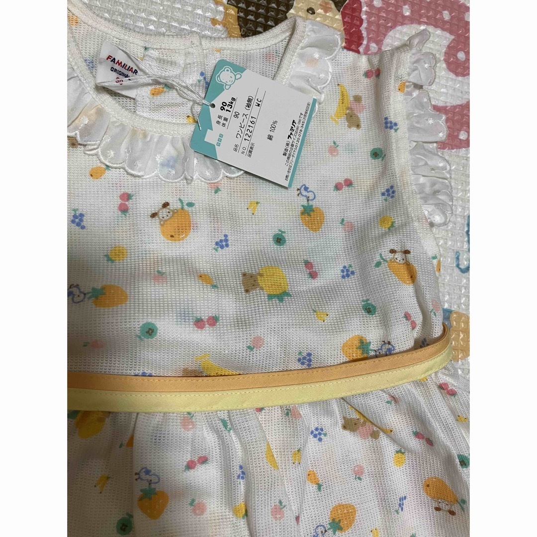 タグなし新品★familiar ワンピース 100