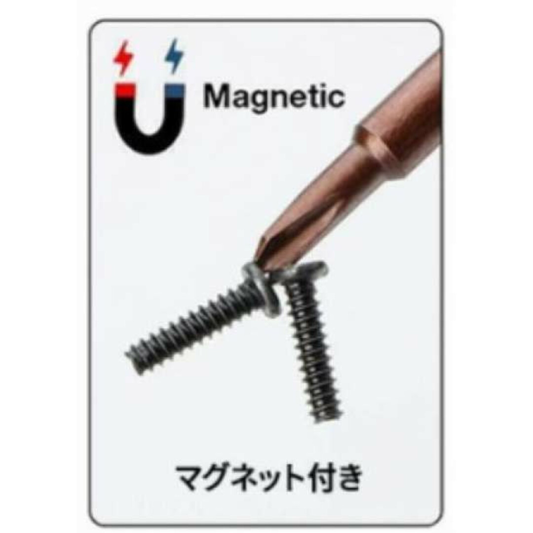 スイッチ ジョイコン修理 精密ドライバー マグネット 1.5mm 2㎜ 2本  エンタメ/ホビーのゲームソフト/ゲーム機本体(その他)の商品写真