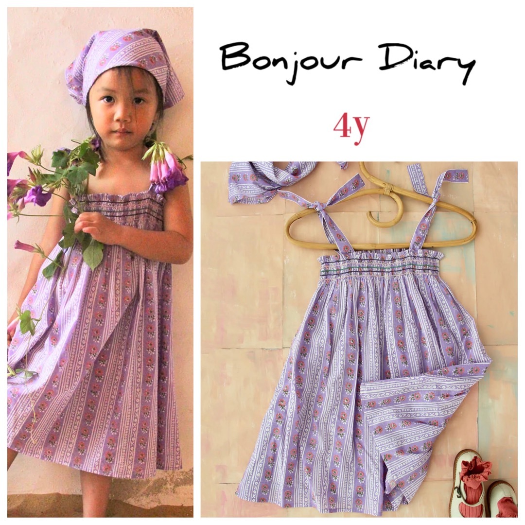 bonjour diary ボンジュールダイアリー ワンピース 2y - キッズ服 bonjour diary ボンジュールダイアリー ワンピース 2y - キッズ服