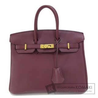 エルメス(Hermes)のHERMES バーキン25 ボルドー ゴールド金具 ハンドバッグ トゴ レディース(ハンドバッグ)