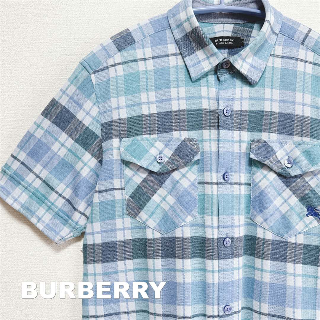 良品 Burberry バーバリー ホース柄 ノバチェック サスペンダー