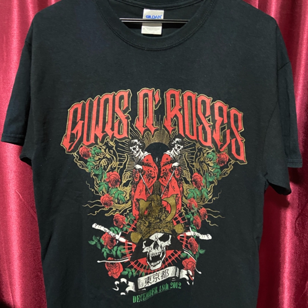 【超激レア・キムタク着用】GUNS N' ROSES ガンズ 侍芸者Tシャツ M