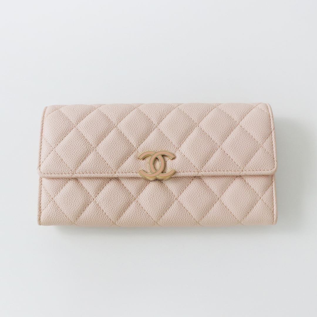 CHANEL - 2020 CHANEL シャネル フラップウォレット 長財布/ピンク