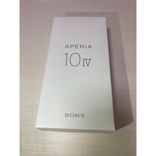 新品未開封品　SONY Xperia 10 IV ホワイト XQ-CC44