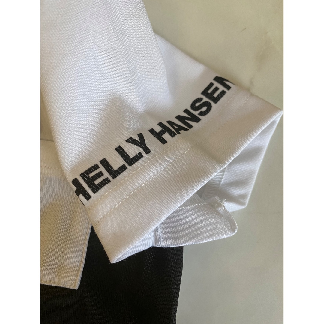 HELLY HANSEN(ヘリーハンセン)の新品タグ付きHELLY HANSENヘリーハンセンTシャツ100㎝　ボーダー キッズ/ベビー/マタニティのキッズ服男の子用(90cm~)(Tシャツ/カットソー)の商品写真