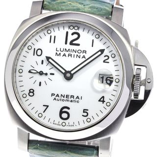 パネライ(PANERAI)のパネライ PANERAI PAM00049 ルミノール マリーナ デイト スモールセコンド 自動巻き メンズ _765071(腕時計(アナログ))