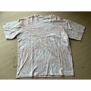 シマムラ(しまむら)のダイダイ柄　Tシャツ　LL(Tシャツ/カットソー(半袖/袖なし))