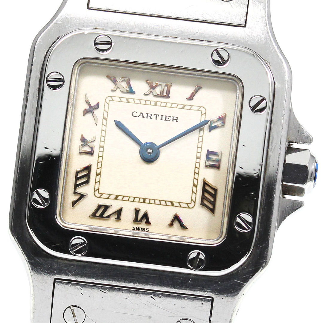 カルティエ CARTIER W20024D6 サントスガルベ SM クォーツ レディース ...