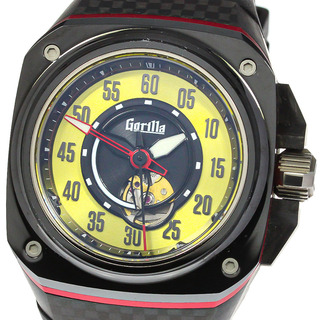 ゴリラ(gorilla)の訳あり ゴリラ Gorilla FBY21.0.017 ファストバック GT モデナ 自動巻き メンズ 箱・保証書付き_761329【ev10】(腕時計(アナログ))