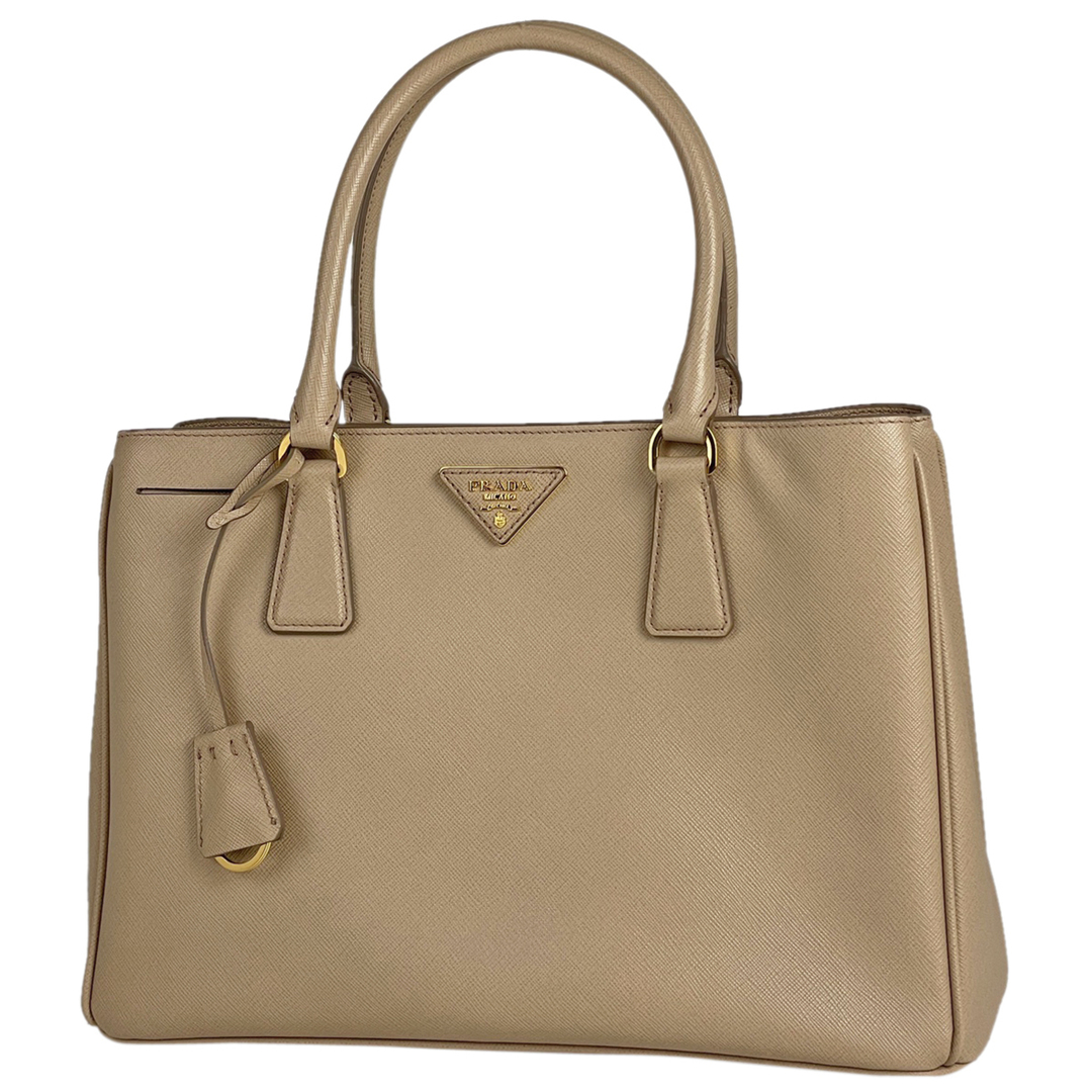 PRADA - プラダ ロゴプレート ハンドバッグ レディース 【中古】の通販