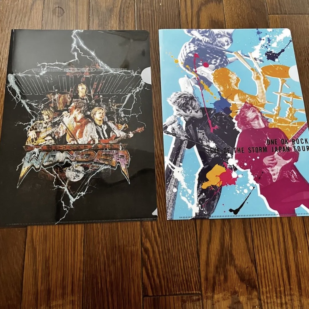 ONE OK ROCK - ONE OK ROCK ワンオク クリアファイル DVD購入特典 2枚