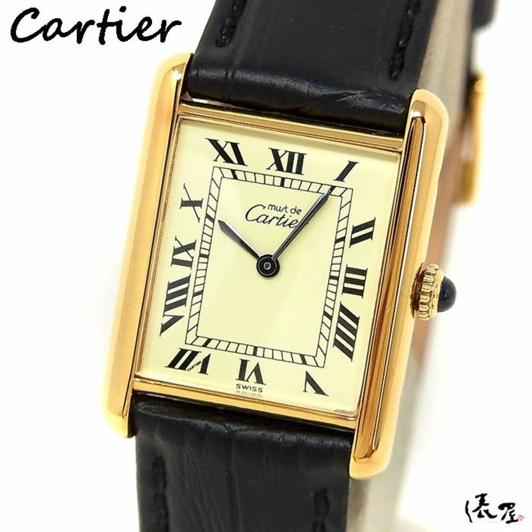 Cartier 70's プレマストタンク LM 手巻き 9月OH カルティエ