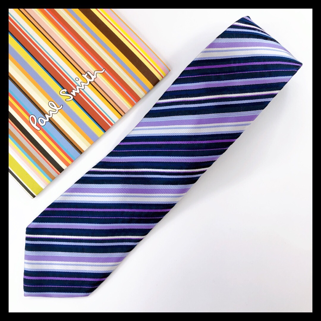 Paul Smith - ポールスミス ネクタイ ストライプ柄 パープル系の通販