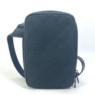 ルイヴィトン(LOUIS VUITTON)のルイヴィトン LOUIS VUITTON ユティリティ サイドバッグ M53298 モノグラム クロス ボディバッグ ショルダーバッグ トリヨン ブラック 美品(ショルダーバッグ)