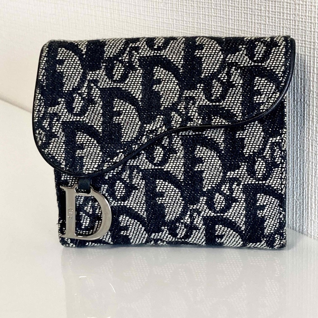 Dior クリスチャン ディオール サドル トロッター 二つ折り財布