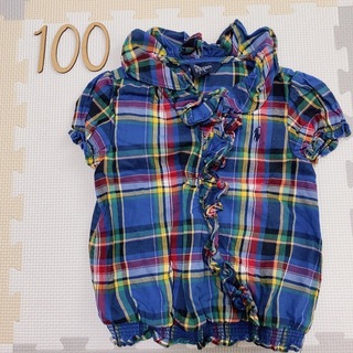 ラルフローレン(Ralph Lauren)のラルフローレン 女の子 半袖 トップ 100cm(Tシャツ/カットソー)