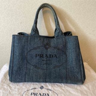 プラダ(PRADA)のPRADA  デニム　カナパ(トートバッグ)