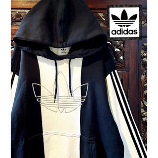 【即日発送/希少】adidas originals バイカラー パーカー L