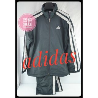 アディダス(adidas)のadidas セットアップ 上下セット黒 ジャージ上下 ブラック(ジャージ)