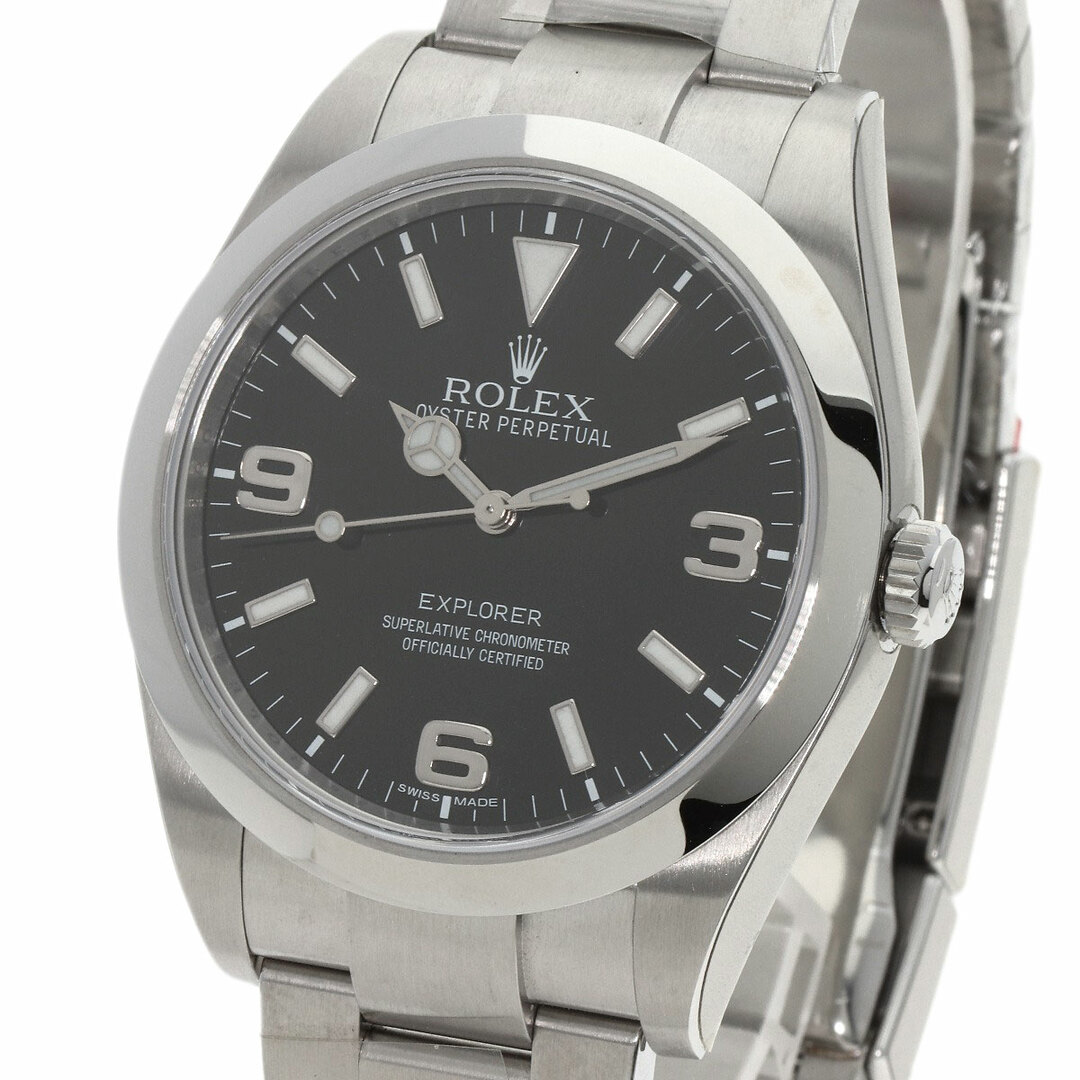 ROLEX 214270 エクスプローラー1 未使用品 シール付 腕時計 SS SS メンズ