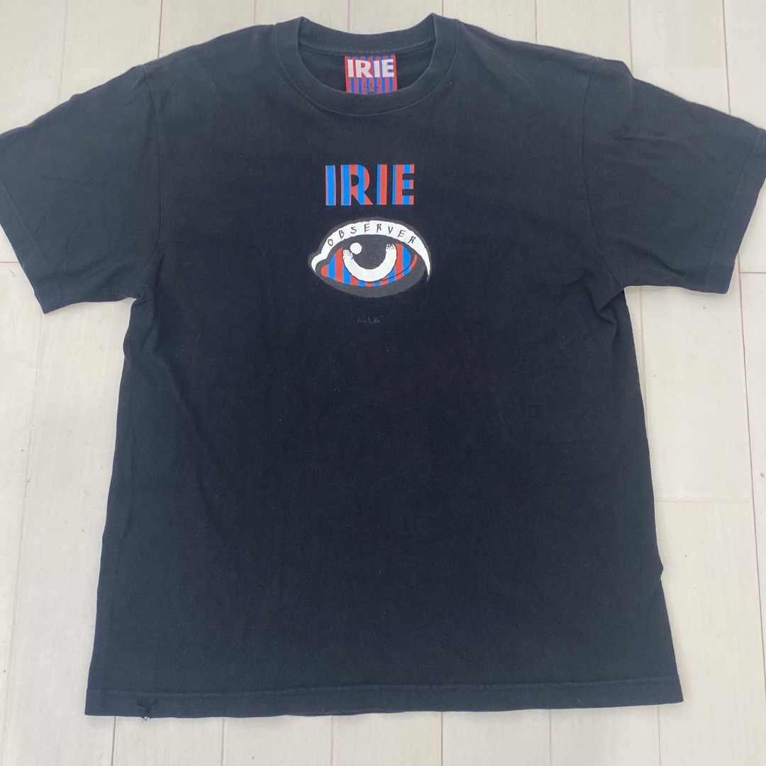 IRIE LIFE(アイリーライフ)のIRIE LIFEアイリーライフロゴTシャツ半袖黒M メンズのトップス(Tシャツ/カットソー(半袖/袖なし))の商品写真