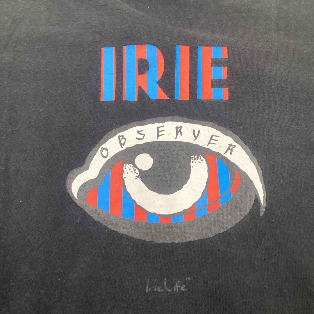 IRIE LIFE(アイリーライフ)のIRIE LIFEアイリーライフロゴTシャツ半袖黒M メンズのトップス(Tシャツ/カットソー(半袖/袖なし))の商品写真