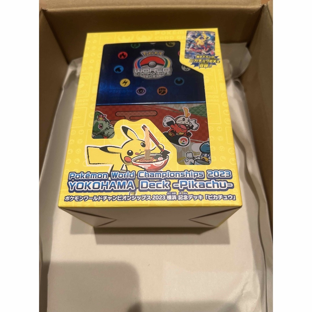 未開封品！プロモ付】WCS 2023 横浜記念デッキ ピカチュウ ポケモン ...