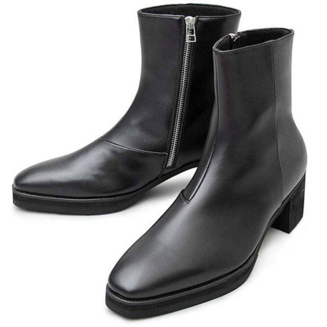 glabella Side Zip Heel Up Boots