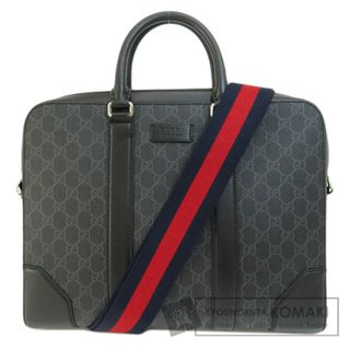 グッチ(Gucci)のGUCCI 474135 GG 2WAY ビジネスバッグ PVC メンズ(ビジネスバッグ)