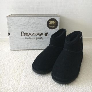 ベアパウ(BEARPAW)のBEARPAW ムートンブーツ ベアパウ ミニ丈 アンクルブーツ 8(ブーツ)