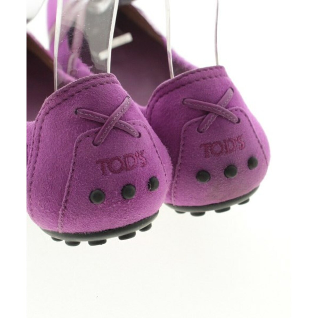 TOD'S バレエシューズ/オペラシューズ EU36 1/2(23cm位) 紫 4