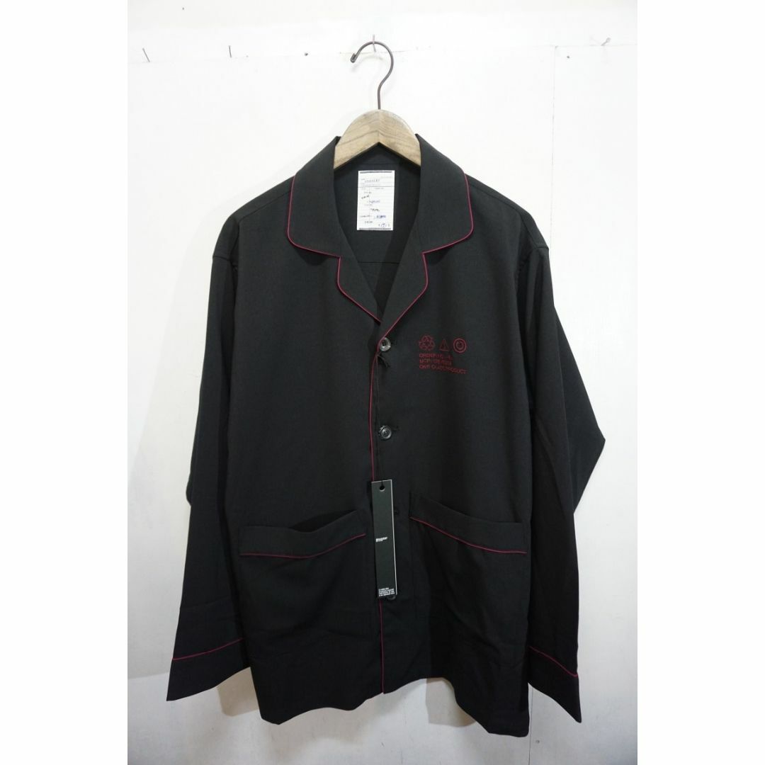 美品21SS SHAREEF シャリーフ長袖 パジャマ シャツ728N△ - シャツ