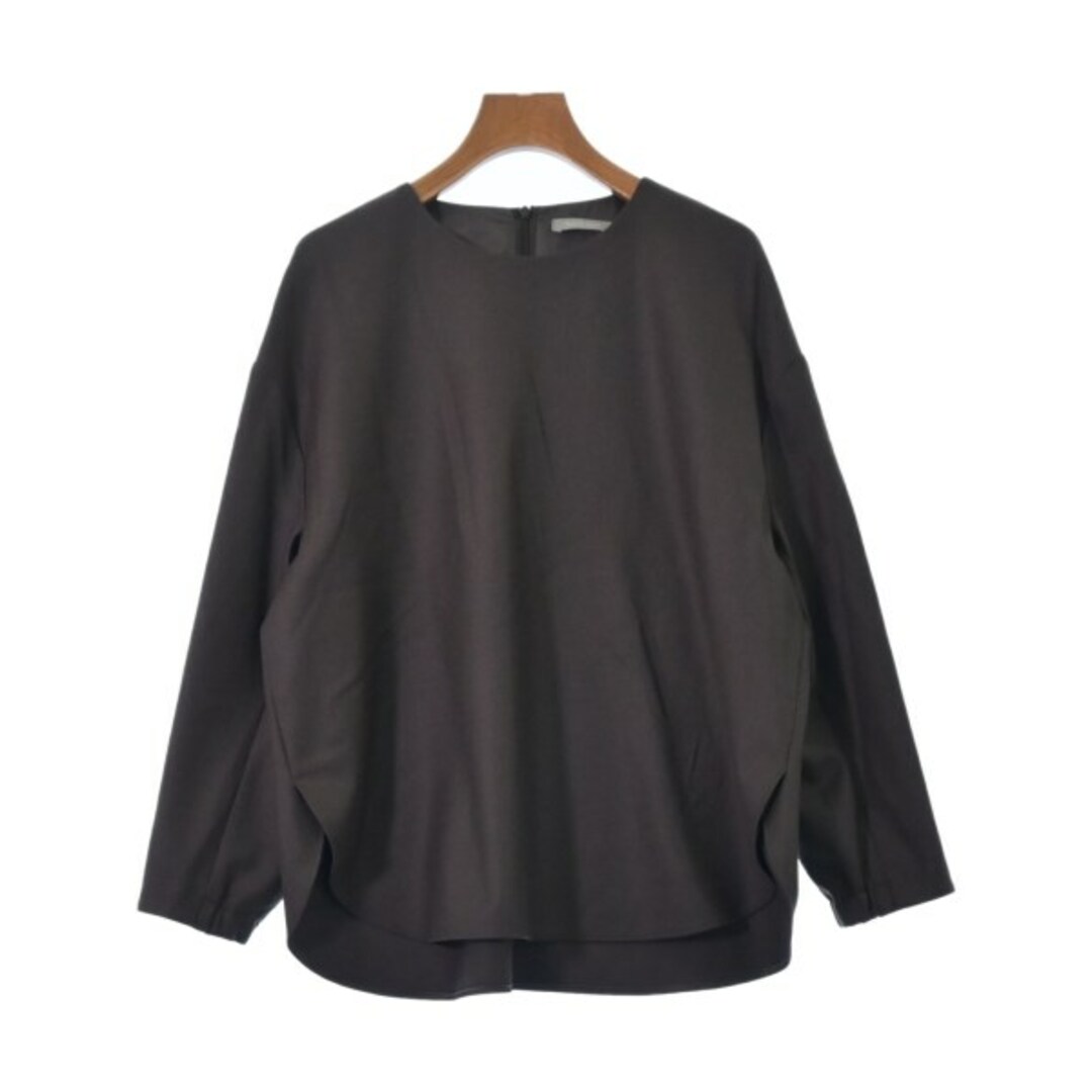 theory luxe セオリーリュクス ブラウス 38(M位) こげ茶系 - シャツ