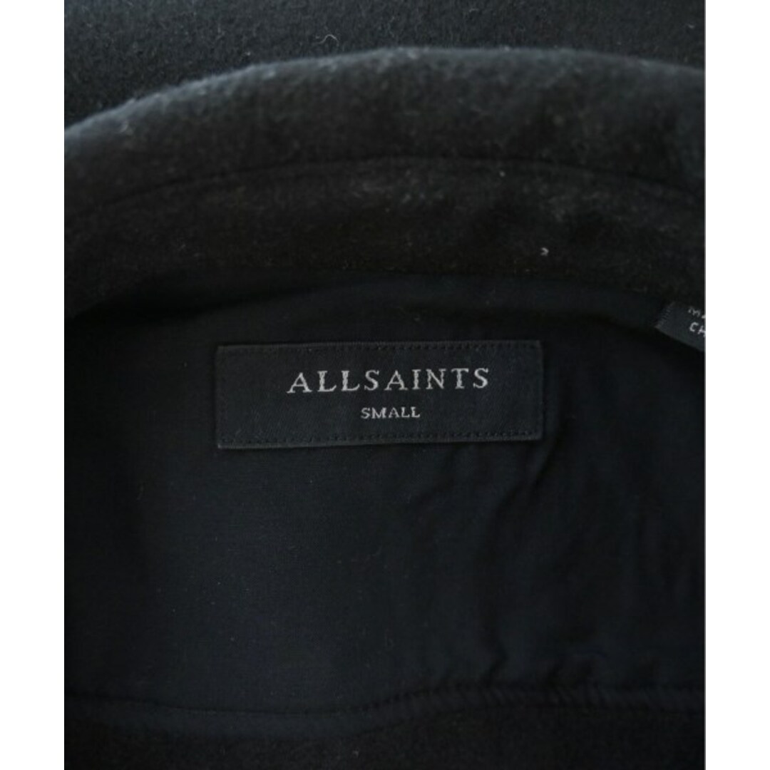 All Saints(オールセインツ)のALLSAINTS オールセインツ カジュアルシャツ S 黒 【古着】【中古】 メンズのトップス(シャツ)の商品写真