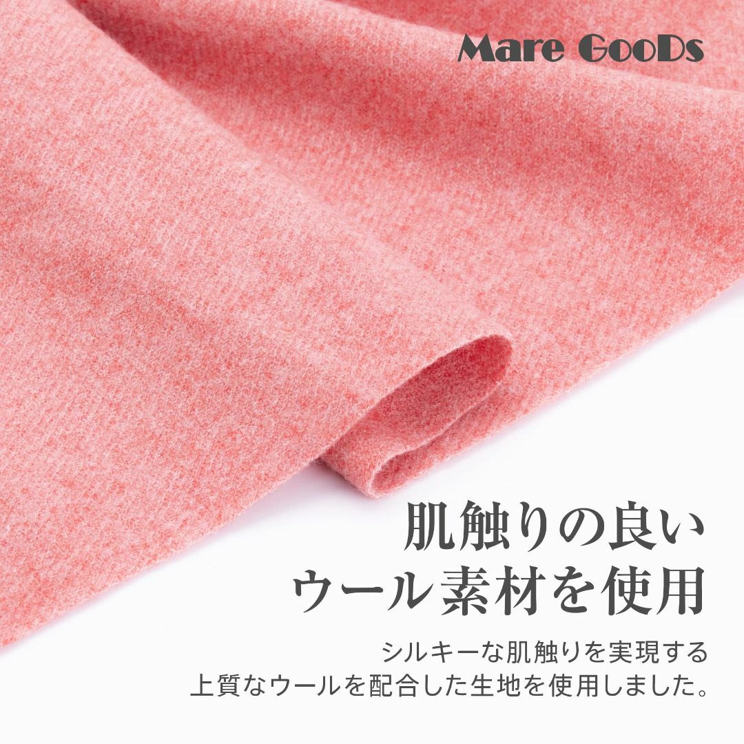 [Mare GooDs] マフラー レディース ストール 大判 ウール 大判スト 4