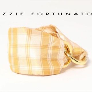 リジーフォルトゥナート(Lizzie Fortunato)のLizzie Fortunato チェック柄メタルコンビブレスレット(ブレスレット/バングル)